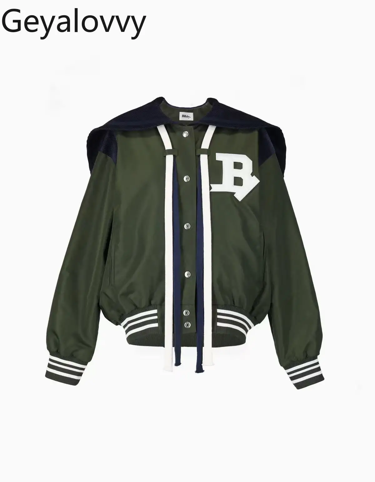 

Свободные пальто в японском стиле для женщин, элитная бейсбольная куртка с вышивкой букв, модные зимние повседневные хлопковые куртки