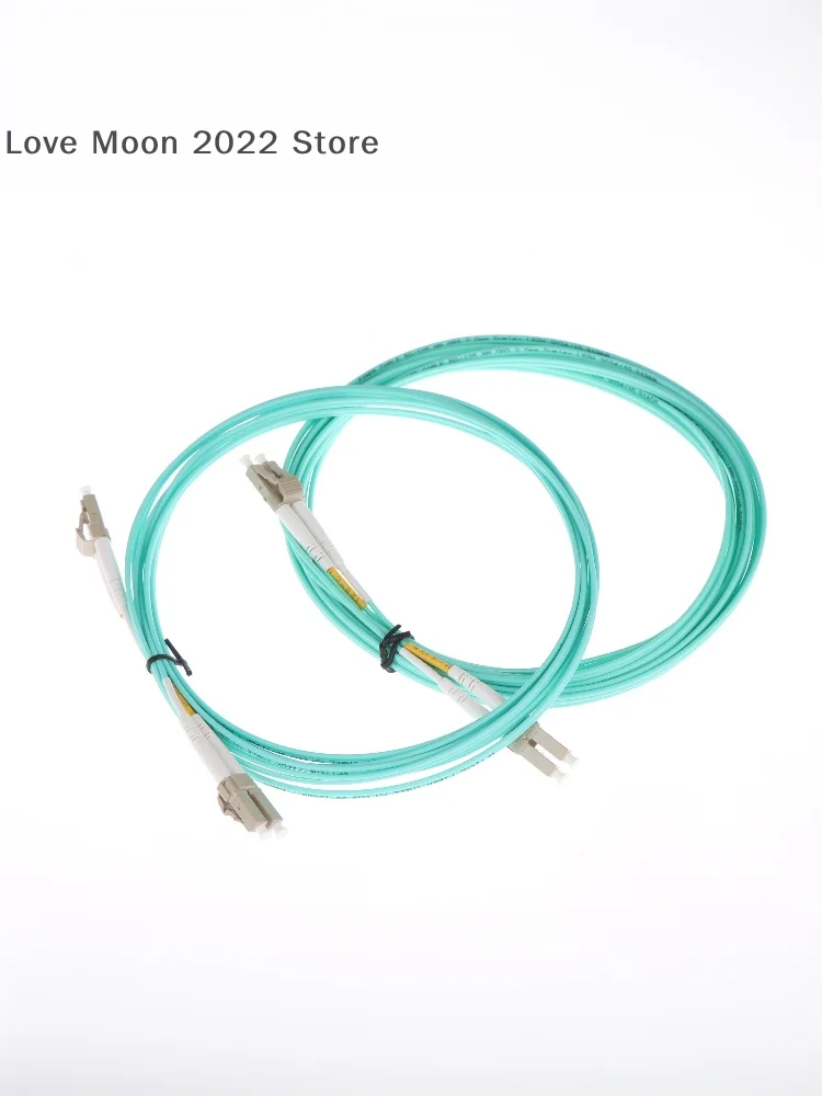 LC-FC-ST 1/2/3/5 メートル OPTFOCUS OM3 光ファイバーパッチコードマルチモードジャンプケーブルデュアルデュアルソロファイバーケーブル