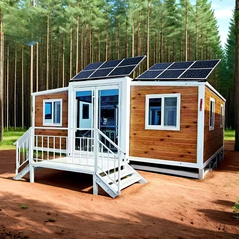 منازل تعمل بالطاقة الشمسية، منازل جاهزة محمولة تعمل بالطاقة، منازل ومكاتب حاويات متنقلة للمعيشة