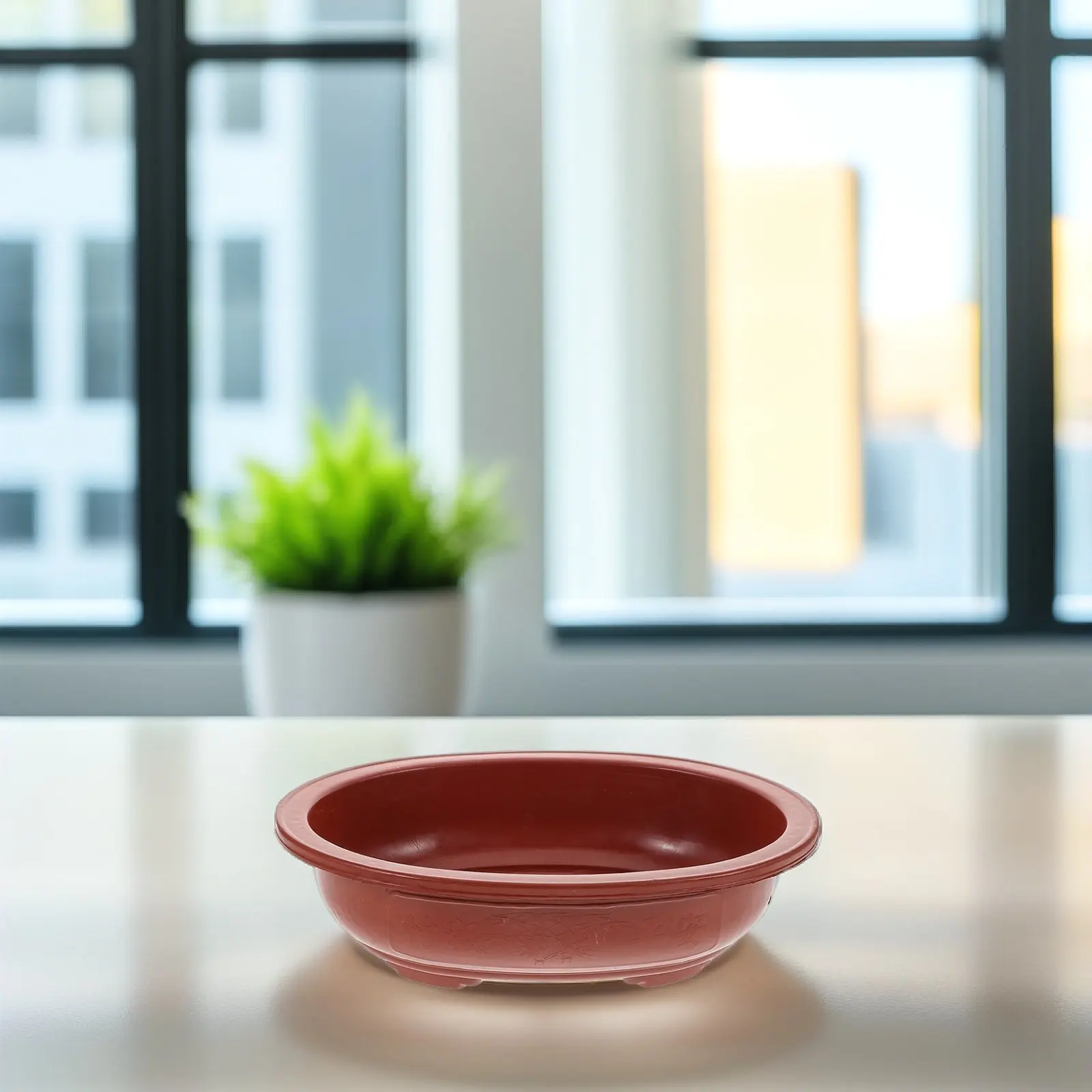 

Набор из 4 больших утолщенных пластиковых горшков для бонсай: для подоконников, балконов, офисов, садов, для комнатных и уличных растений