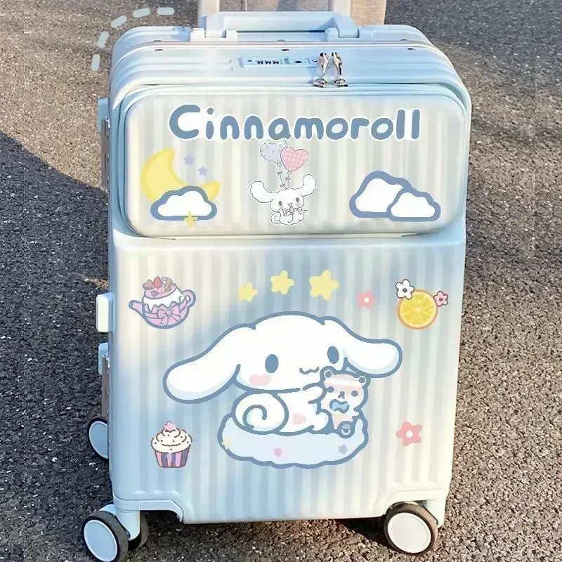 

Sanrio Cartoon Cute Cinnamoroll Large Suitcase Sticker Kuromi Hello Kitty Pochacco DIY Decorative Sticker Pack Wholesale