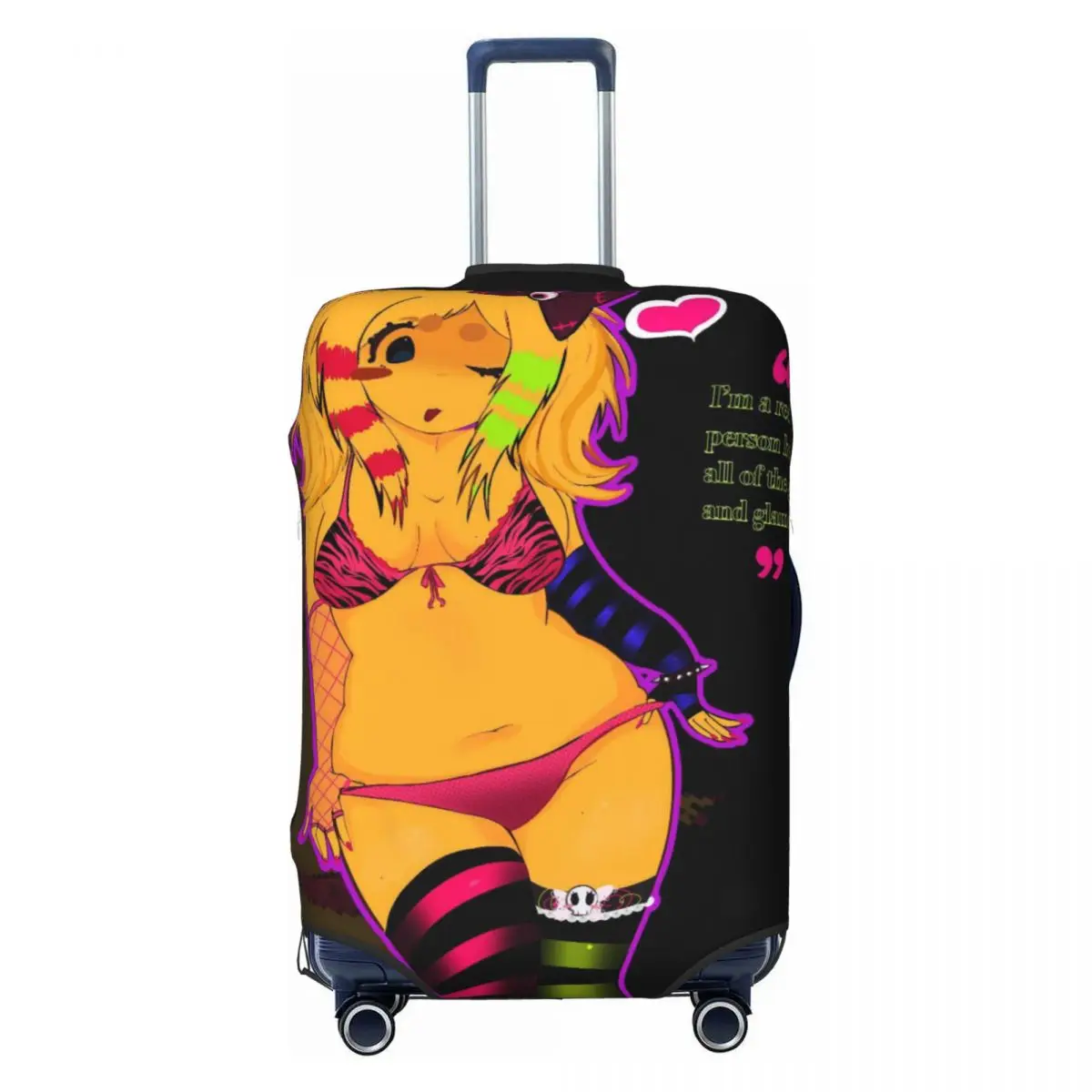 Partynoob Forsaken Suitcase Cover Business Holiday Elastic Luggage Accesories Protection