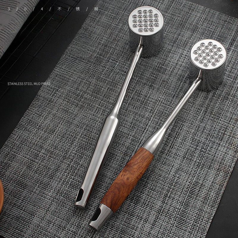 

Двусторонний молоток для мяса из нержавеющей стали, твердый многофункциональный бытовой молоток для свинины, куриный клеток, молоток для сосны