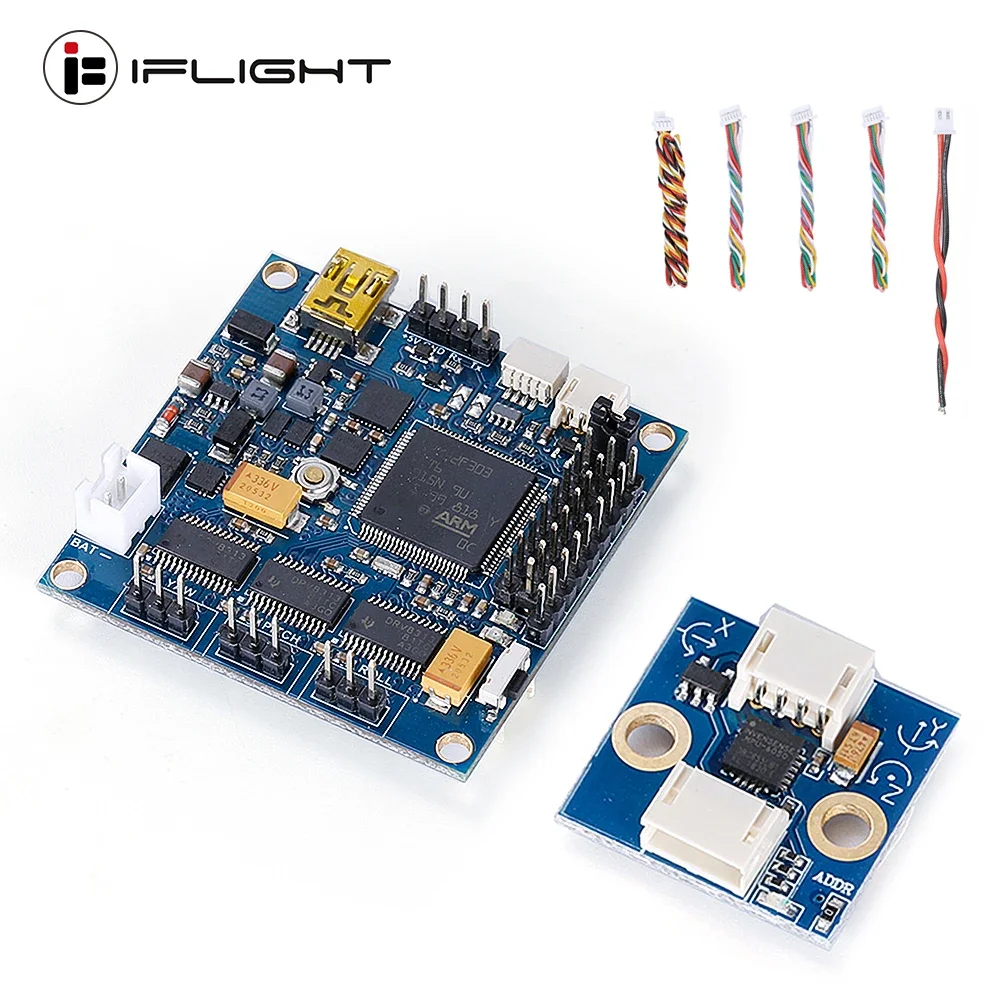 

IFlight BaseCam SimpleBGC 32-bit extended sensor program Extended gimbal motor control board Built-in sound beeper Supported 6S