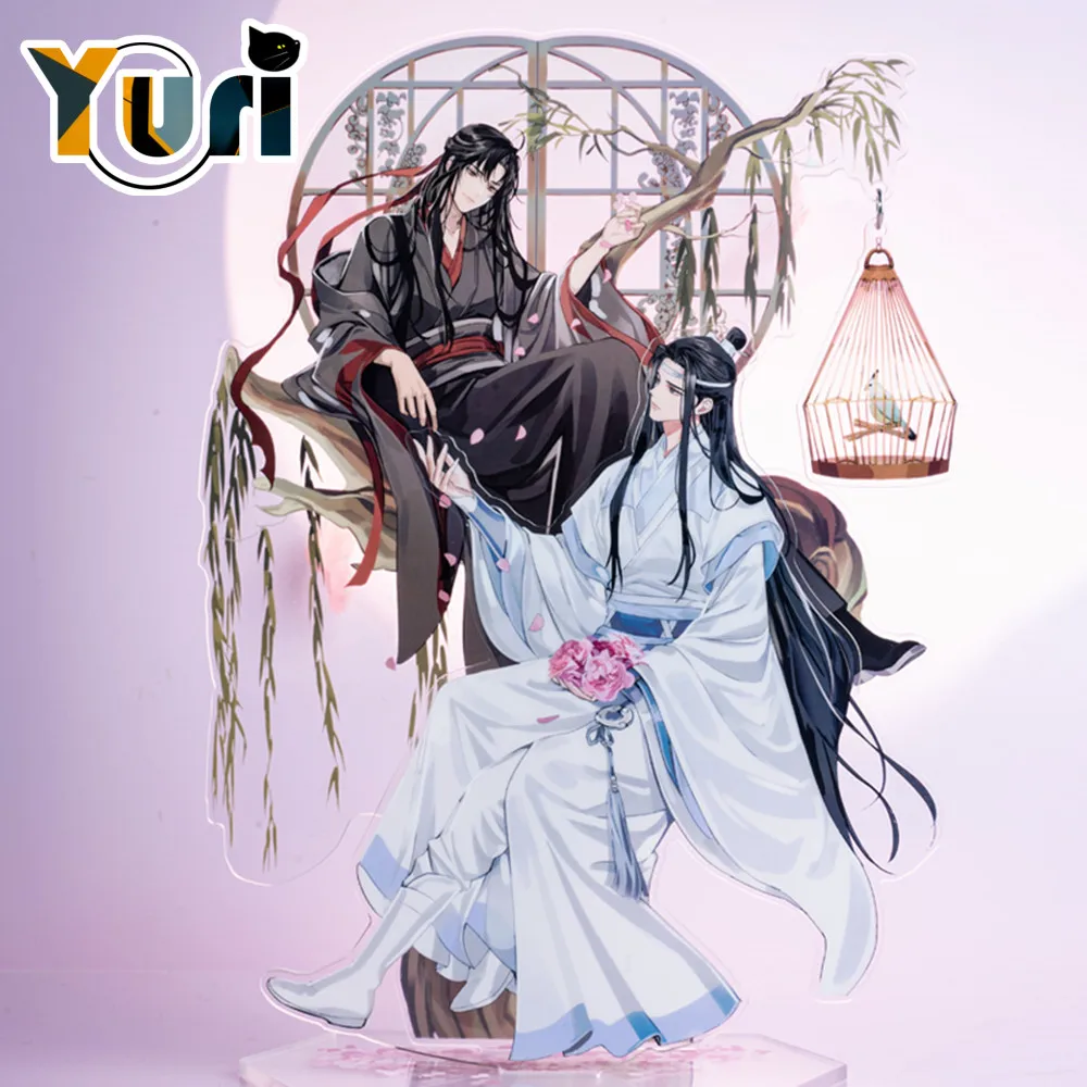 

Grandmaster of Demonic культивирование Wei Wuxian Lan Wangji акриловая подставка значок Shikishi Косплей MDZS Cute C KA