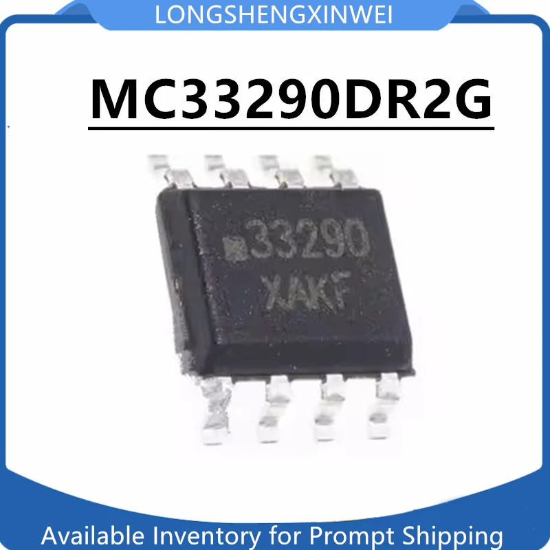 1PCS New Original MC33290DR2G Silk Screen Printing 33290 SOP-8 Serial Interface Automotive Computer Board Chip in Stock