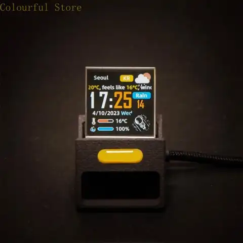 Corloge numérique des transparents interactifs X7XD avec des données boursières 2048 Mini Game