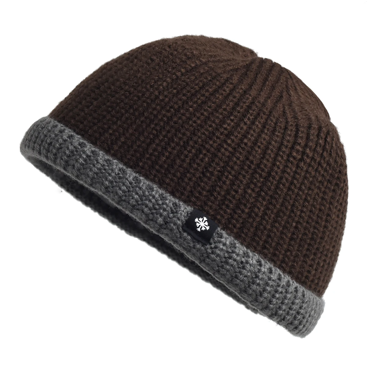 Weiche Strickmütze, Wintermütze, winddicht, dick, warm, mit Ohrenschutz für Männer und Frauen, Outdoor, Hip Hop – Detail 5