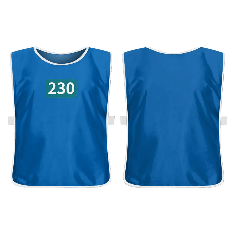 

Korea TV Games Costume Disguise Seong Gi-Hun Cosplay Costume Tracksuit Halloween Party Clothes for Men Set Women