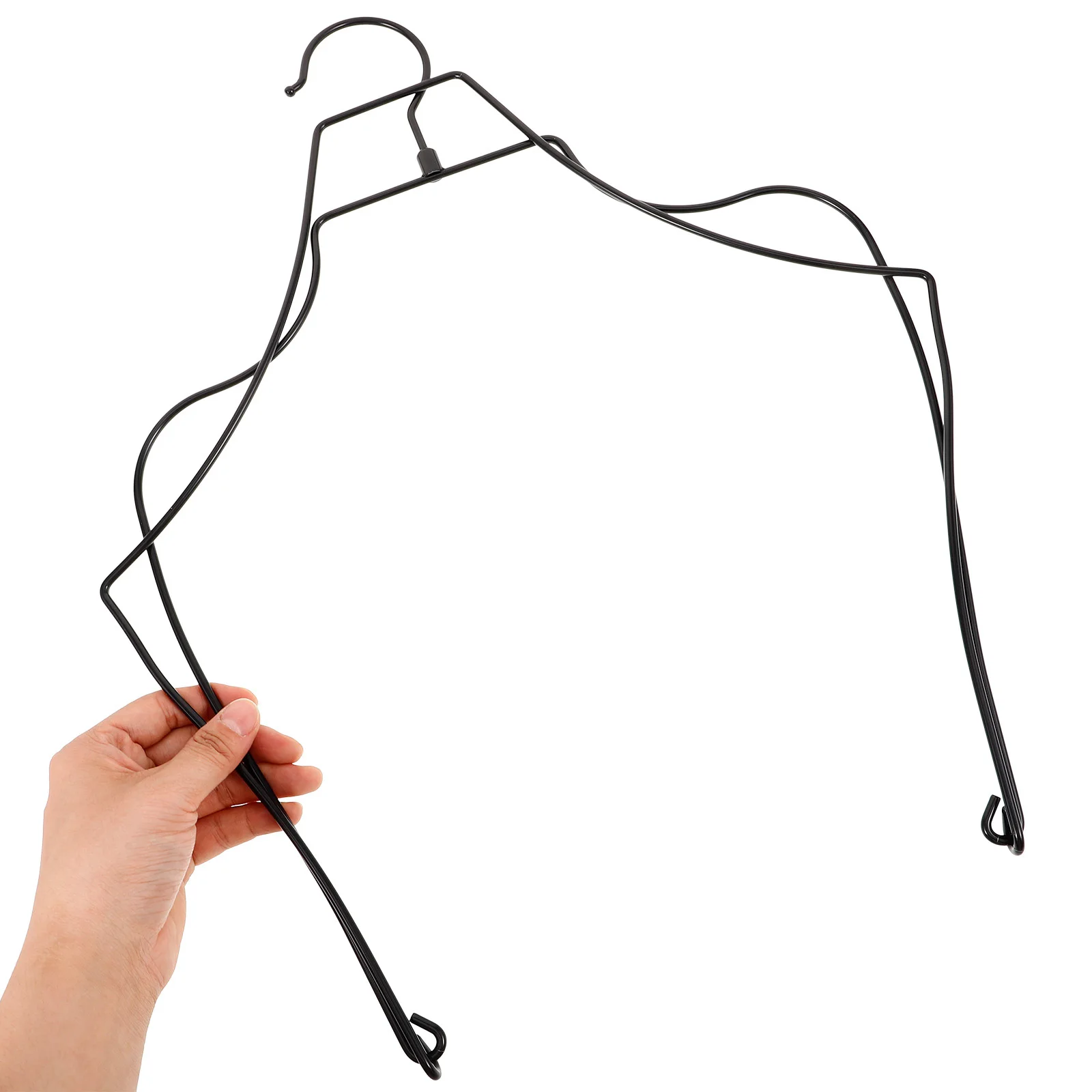 

's Clothing Hangers Set High Manganese Steel Smooth No Burr Design for Swimwear Sweater Quilt Storage