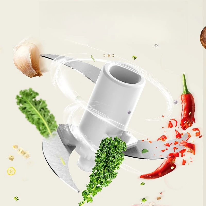 Wireless Electric Multi‑function Food Processor Household Meat Grinder Garlic Masher Baby Food Blender