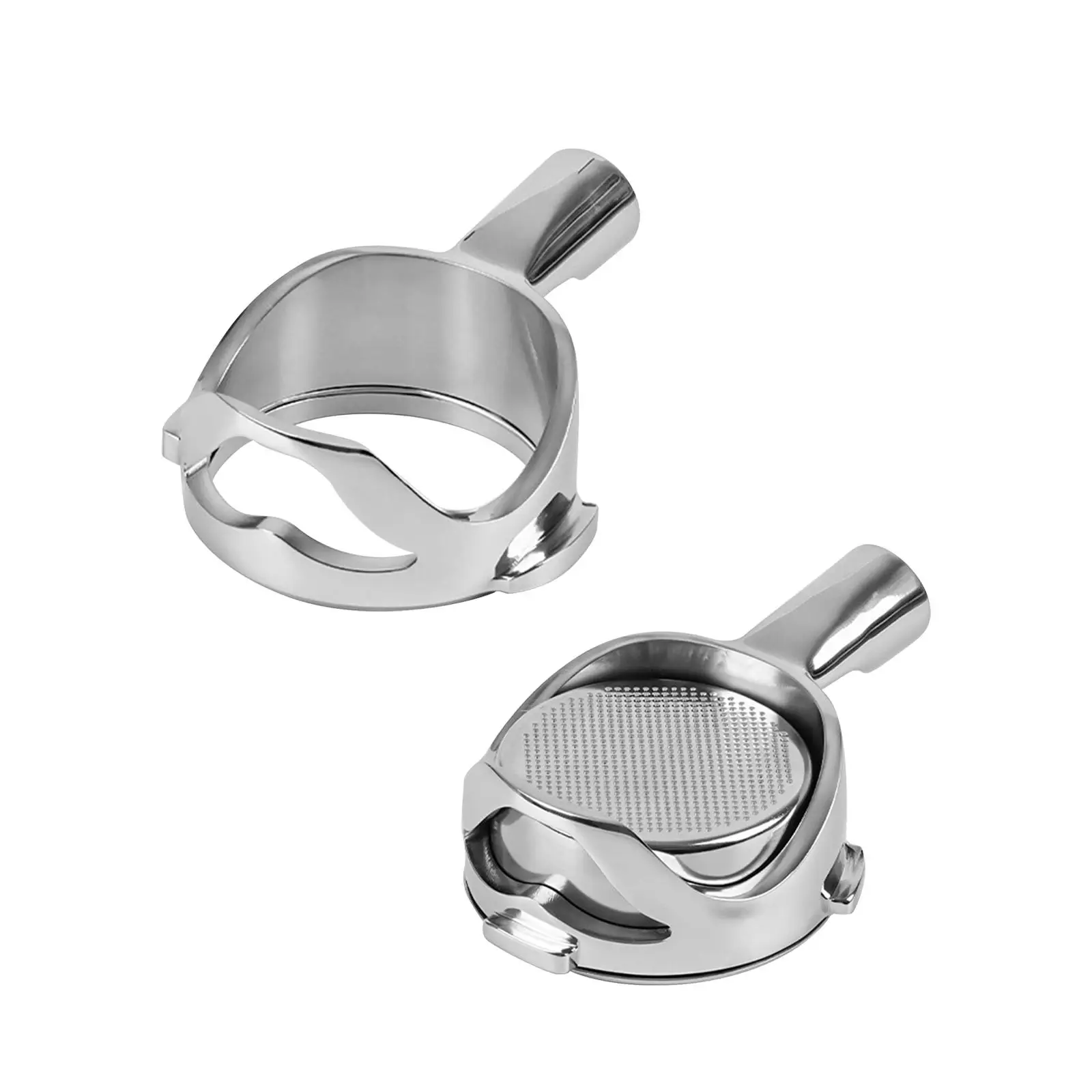 فلتر القهوة بدون قاع مقاس 58 مم، قطع غيار قابلة لإعادة الاستخدام لـ E61