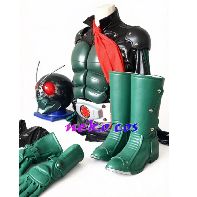 nekocos rider THE FIRST NO. 1 RIDER THE NEXT 1fullset resin mask resin belt resin chest armour  Cosplay Costume
