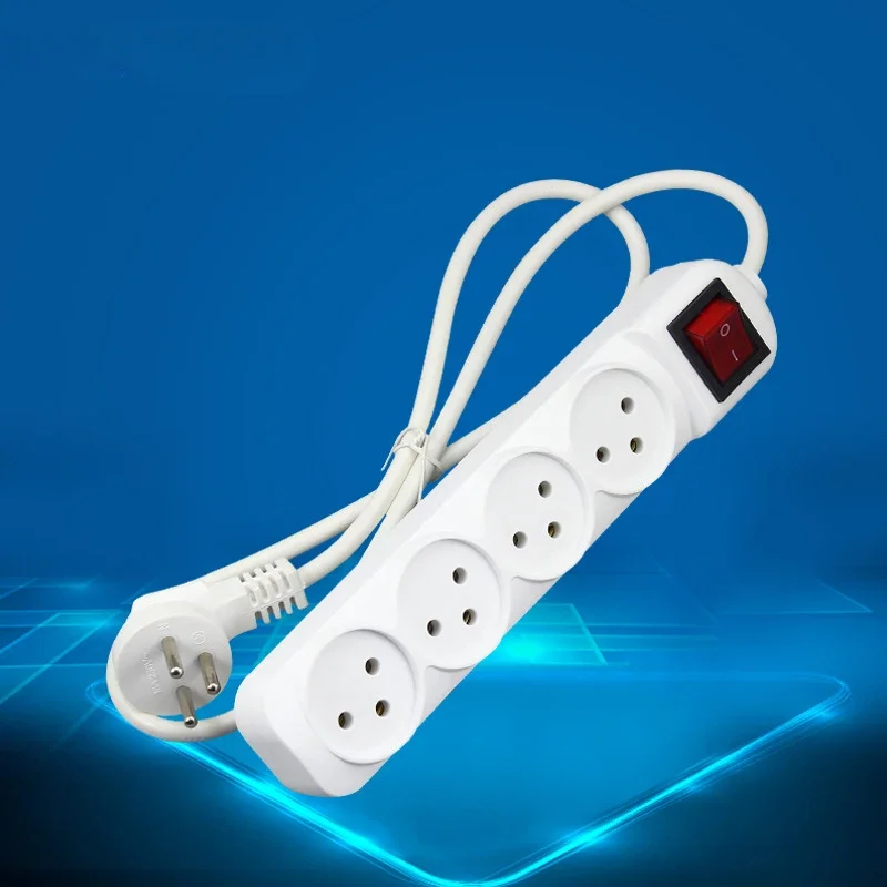 Multi Switch Plug Socket Household Power Strip with Multi Port Fast Charging 1M