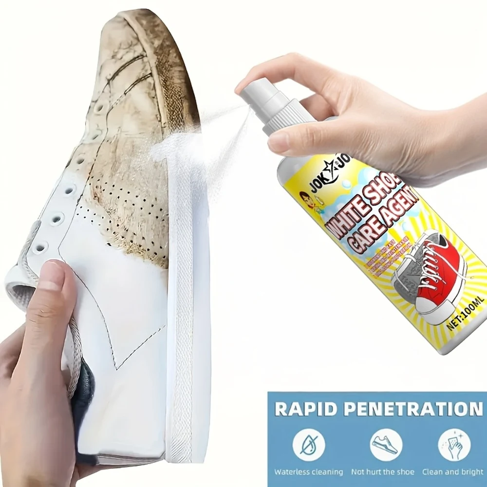 

Спрей для чистки обуви премиум-класса 100 мл | Глубоко удаляет пятна, эффективно защищает спортивную обувь, кожу, замши, гладкую кожу.
