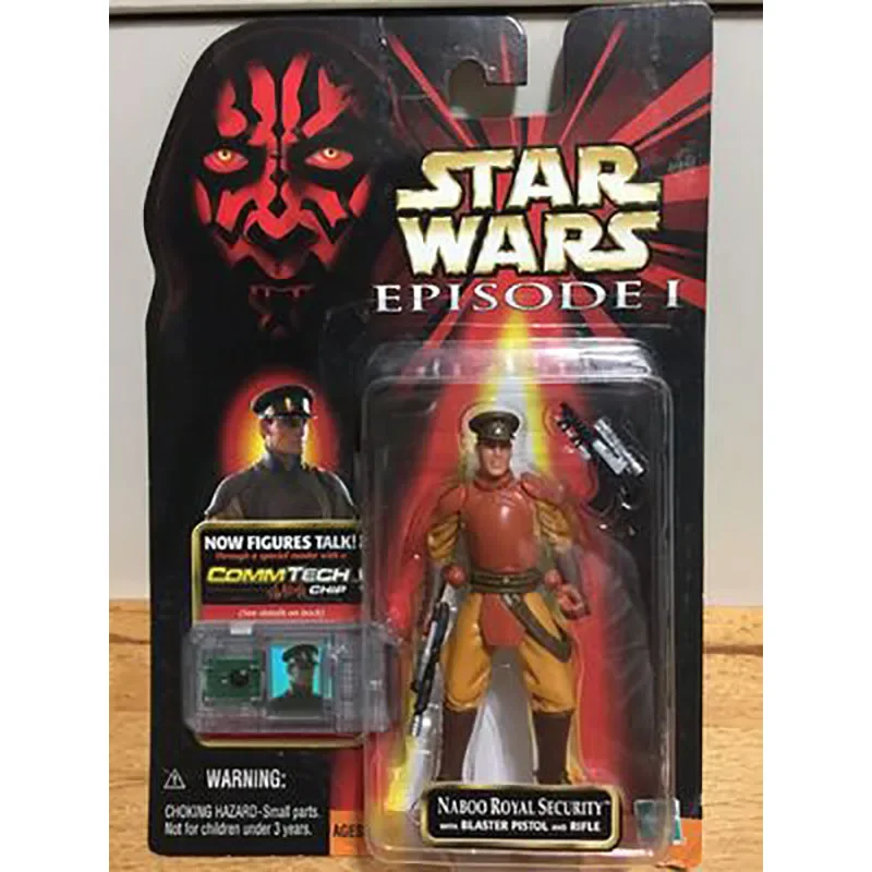 STAR WARS Action Figure Captain Tarpals Jar Jar Binks Obi-Wan Kenobi Naboo Royal Securaty giunti mobili modello da 3.75 pollici giocattoli