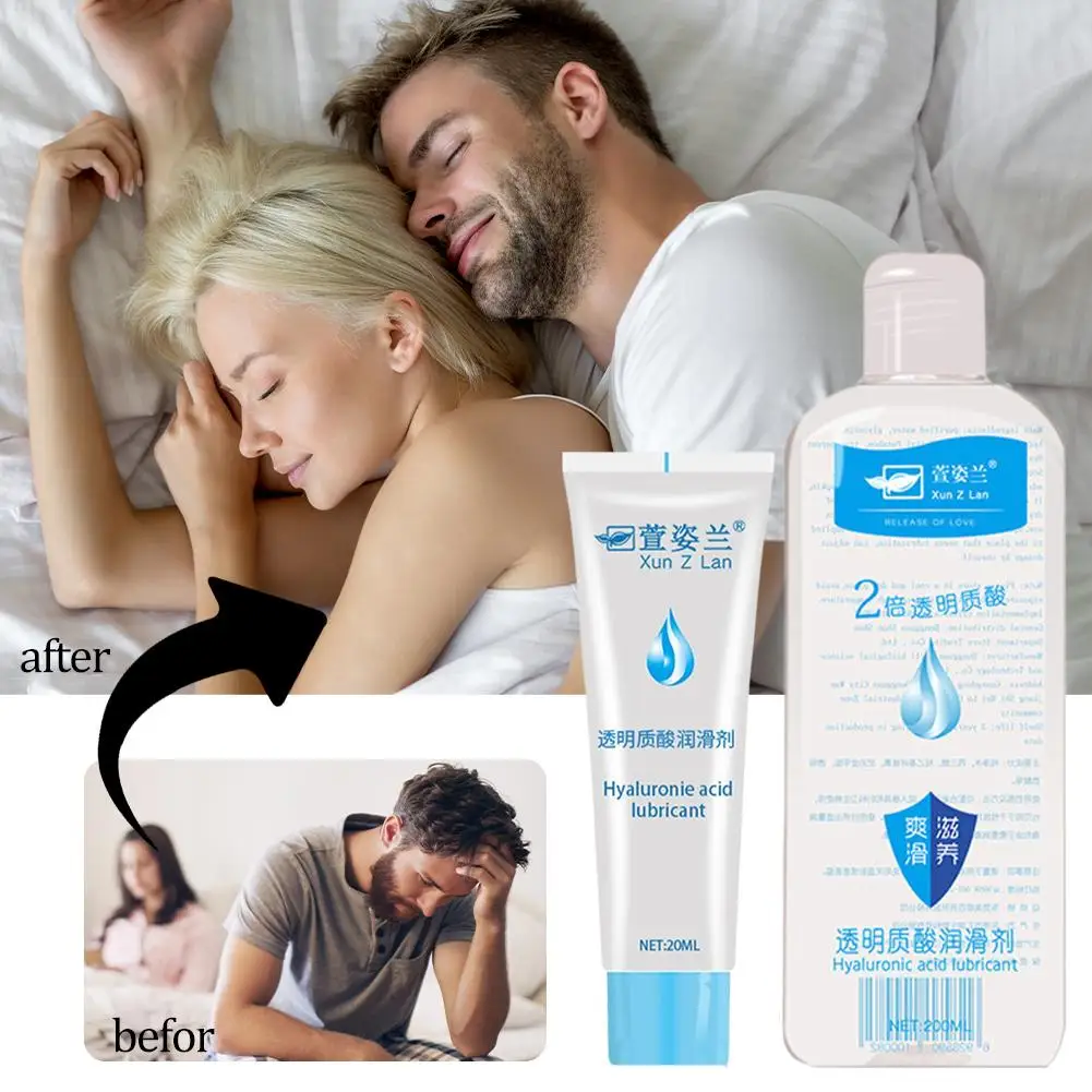 Hyaluronic acid Water Based Lubricant Adult Sex Water-soluble Anal Sex Lubricant for couples and gay Oral Gel Exciter - view 3