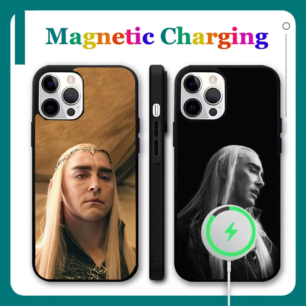 

L-Lord R-Rings Thranduil Phone Case For iPhone 16,15,14,13,12,11,Pro,Max,Plus,Mini,SE New Magsafe Magnetic Wireless Charging