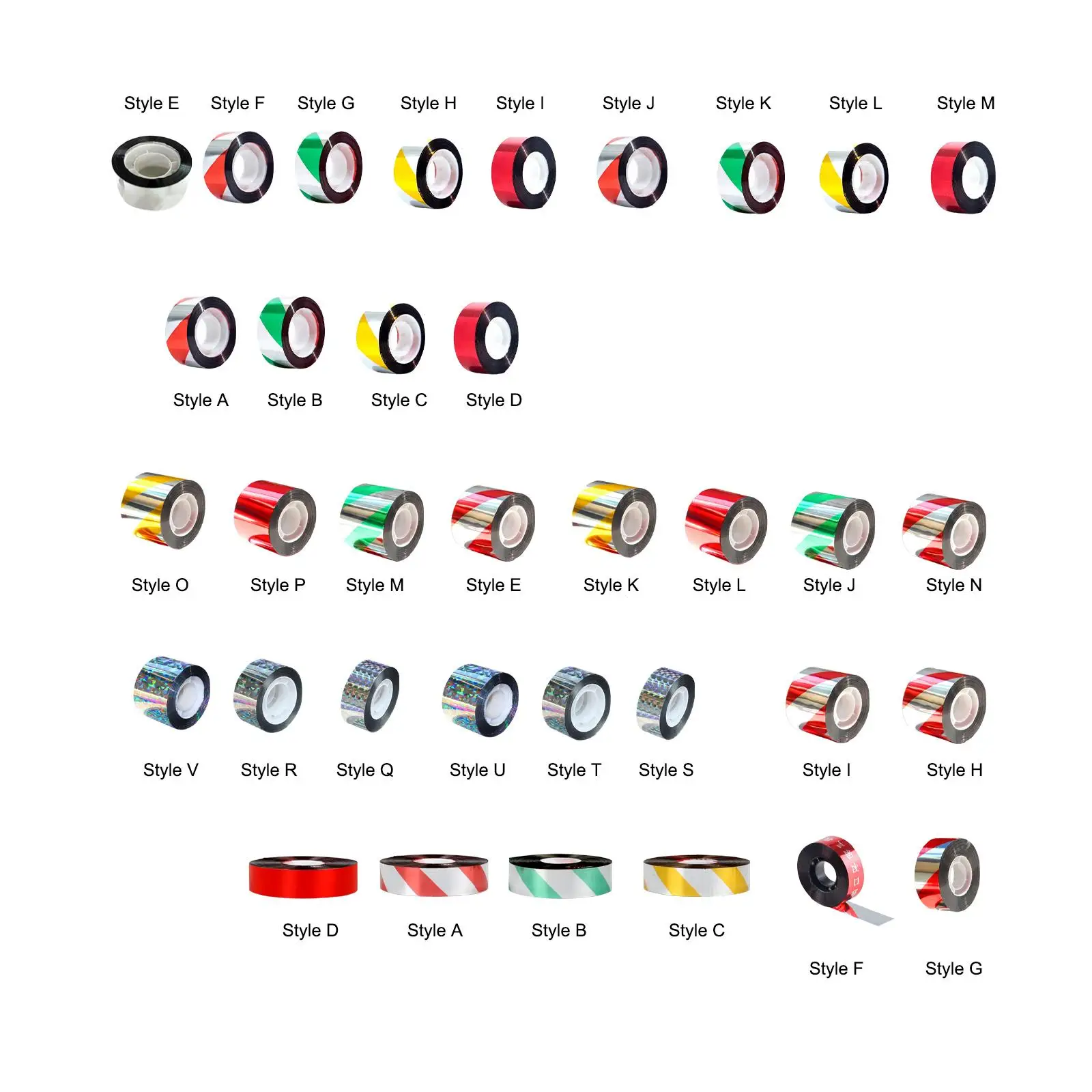 Bird Scare Tape Ribbon Easy Use Bird Reflective Tape for Pigeon Crows Lawn