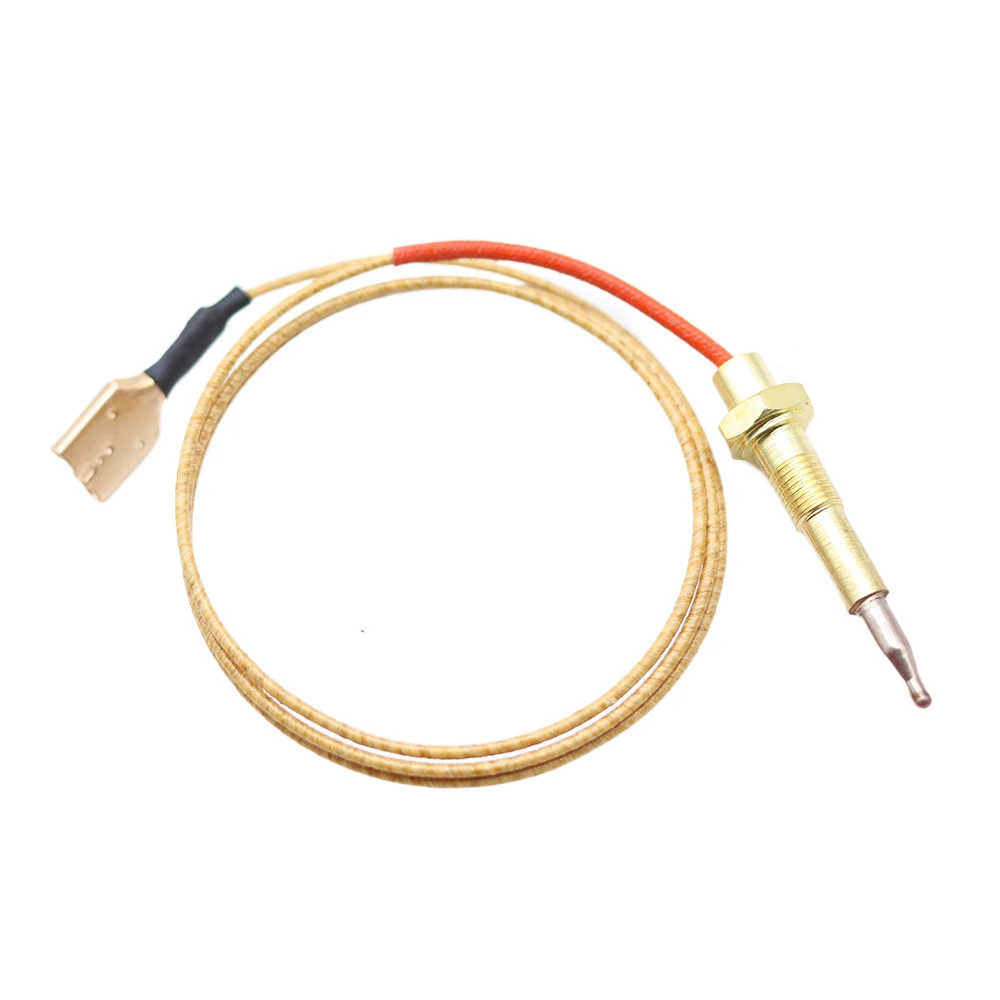 Gas Fireplace Cooker Thermocouple Griddle Stove Parts Temperature Sensor Burner Accessories Flame Fail Safe Wire 65cm