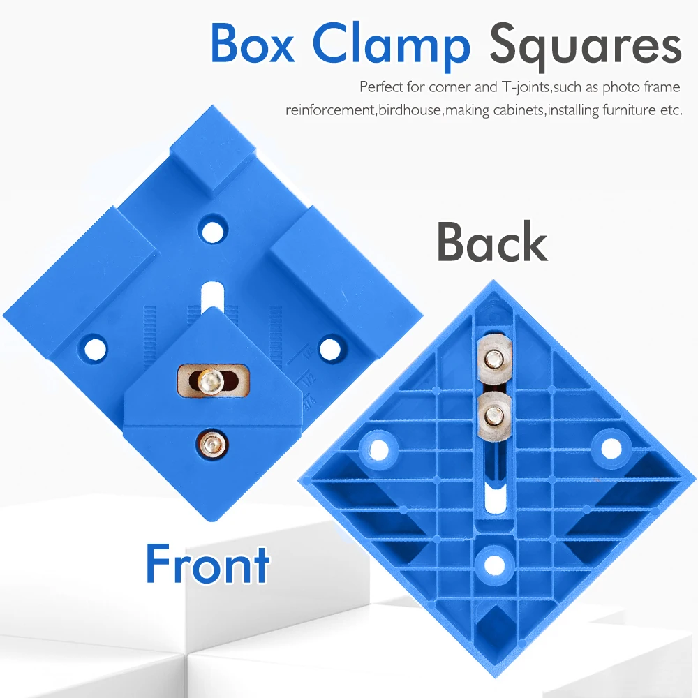 90 Degrees Right Angle Clamps Spring Auxiliary Fixture Splicing board Positioning Panel Fixed Clip Square Ruler Woodworking Tool