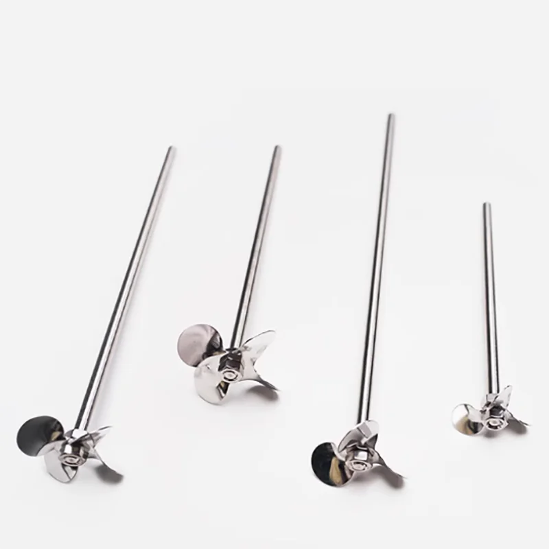 304 stainless steel mixing paddle blade three-leaf four-leaf dispersing leaf stirring rod dispersing plate