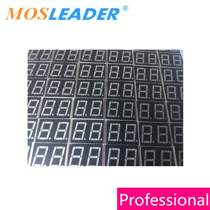 Mosleader 500pcs 2 Digits 0.28" LED Display Red Blue 0.28 inch 10P Common cathode Common anode 0.28 in. Digit Digital tube