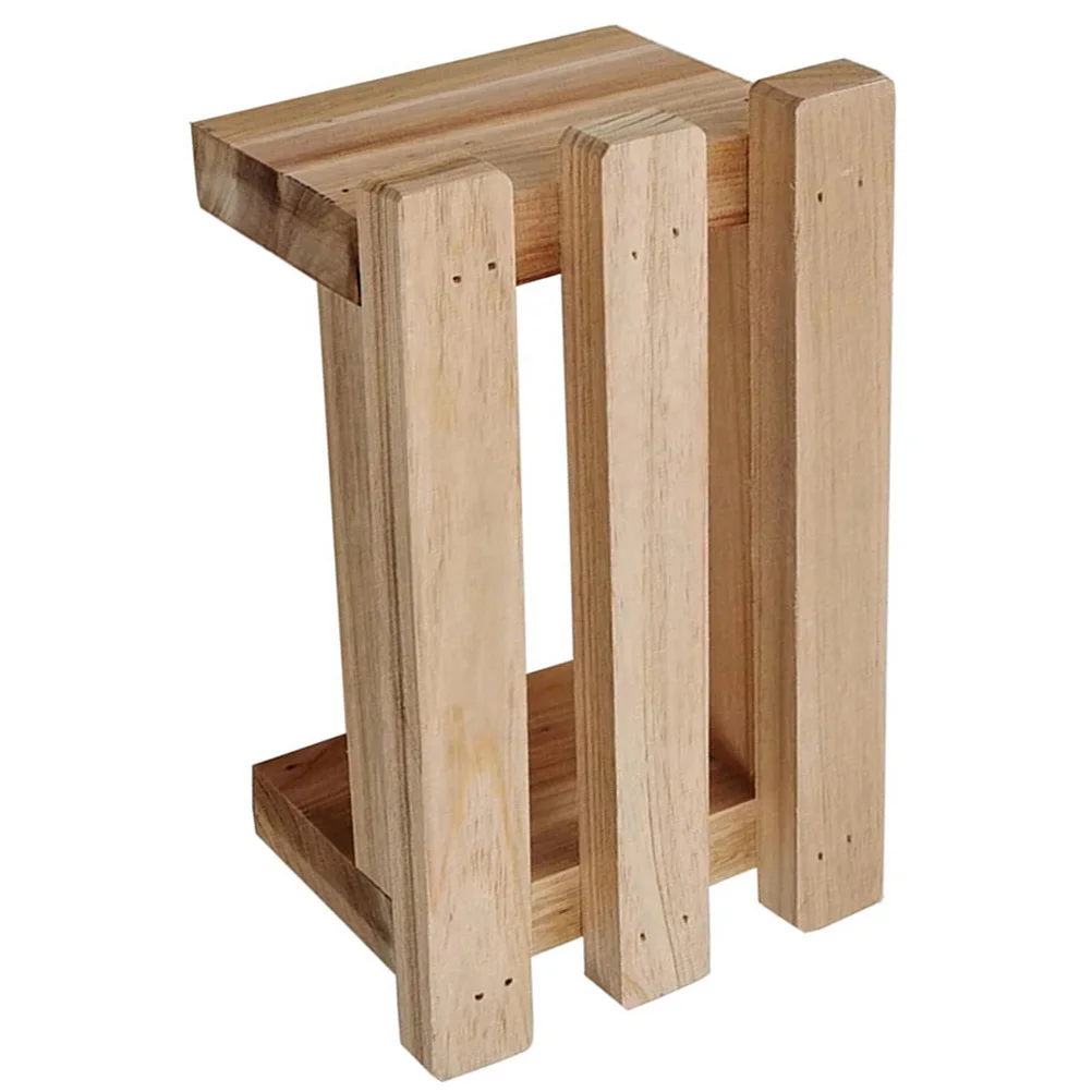 مقعد خشبي بخطوة، مسند قدم صغير، مقعد متدرج، مقاوم للاهتراء، مساعد المطبخ، أثاث منزلي #3