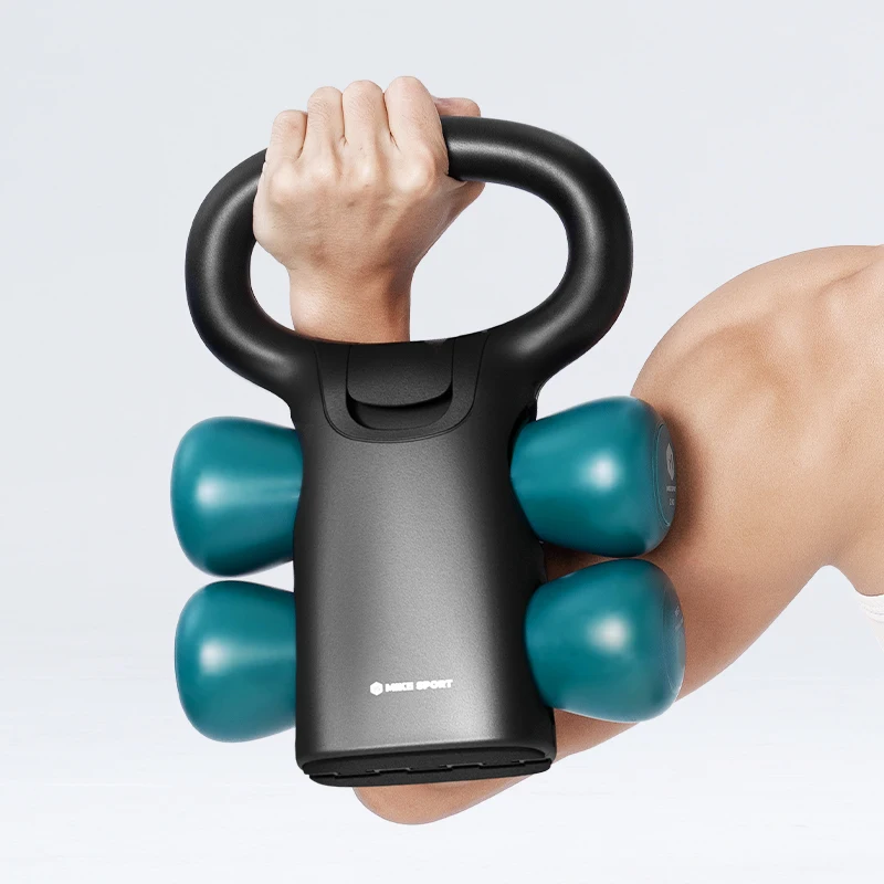 

2-in-1 Kettlebell & Dumbbell Portable Steel Free Weights for Home Gym Strength Training