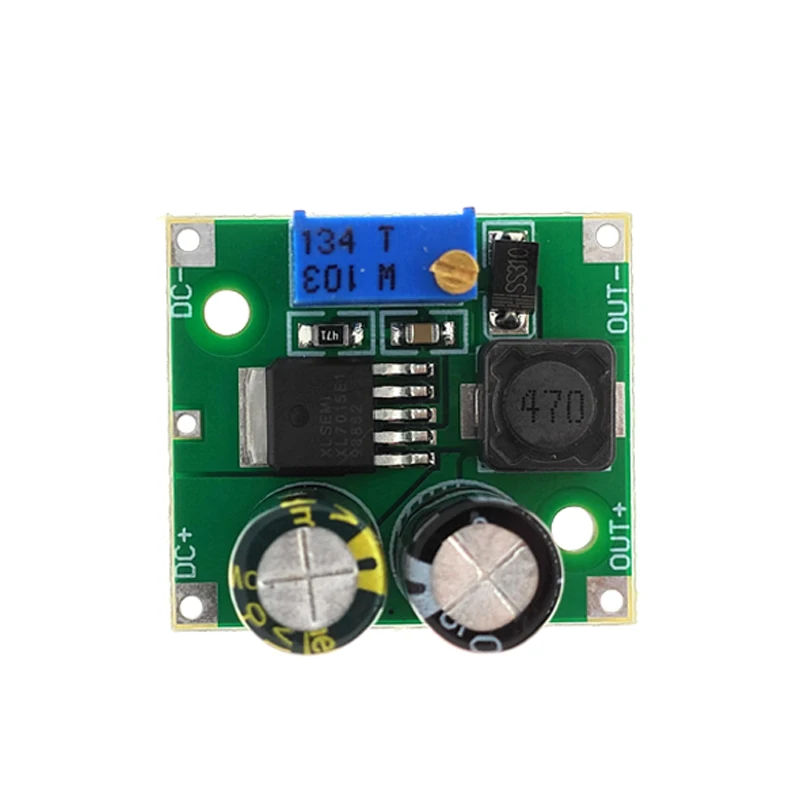 XL7015 Upgraded DC Adjustable Voltage Reduction Power Supply Module with Enable Control Input 5-80VDC-DC Module