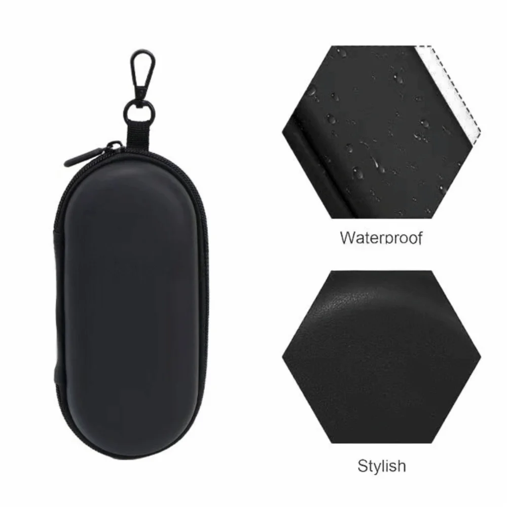 Fashion PU Glasses Storage Bag Hard Shell Waterproof Eyeglasses Case Dual Lightweight Sunglasses Cover Women