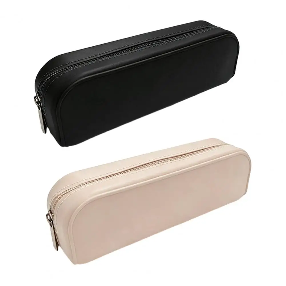Soft Silicone Pencil Case Creative Zipper Pen Bag Waterproof Large Storage Bag For School Organizer Supplies Multifunctional