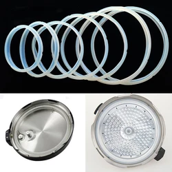 22/24/18/20cm Silicone Rubber Gasket Cooker Lid Sealing Ring Electric Pressure Cooker Replacement for 2-6L Cooker Gaskets
