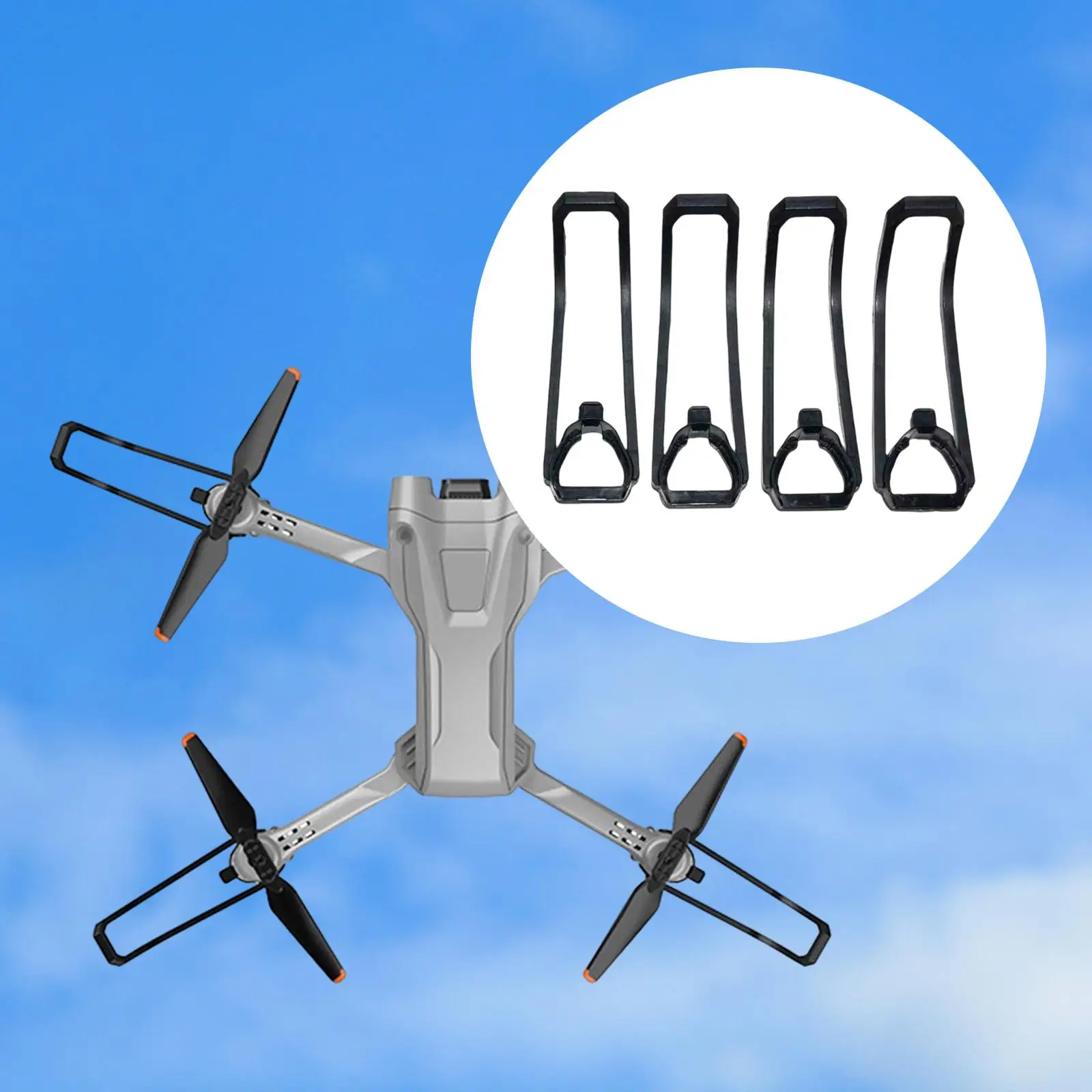 4Pcs Professionelle Propeller Guards Drone Zubehör Anti Kollision Ersatzteile Schutzhülle für Z908 Pro Ersatz