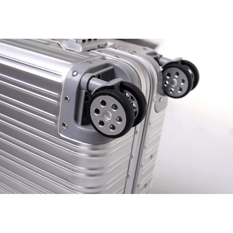 Rolling Luggage 100% Aluminum Magnesium Alloy Large Capacity 29inch  Trolley Case Travel Suitcase Carry on Cabin Case with Wheel