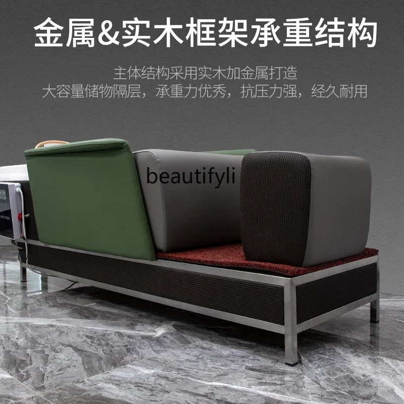 Shampoo Chair Fumigation Hair Care Constant Temperature Water Circulation Facial Bed Beauty Salon Hair Care Hall Flushing Bed