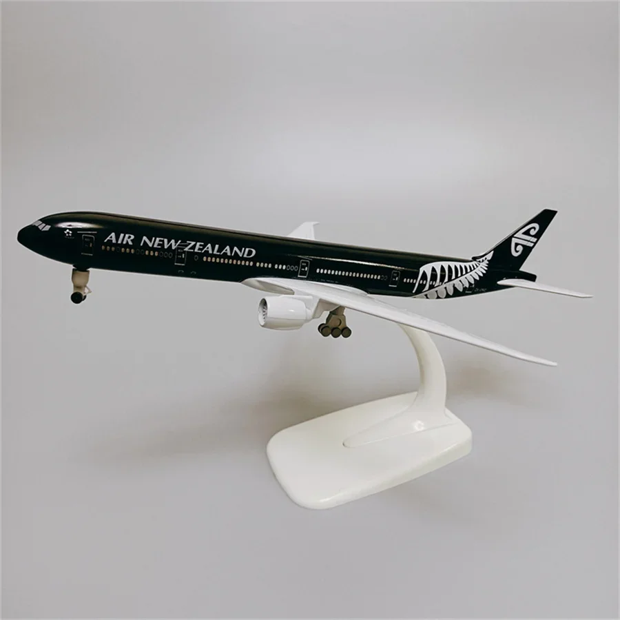 19cm Air NEW ZEALAND B777 Airlines Boeing 777 Diecast Plane Model Alloy Metal Diecast Model Airplane Aircraft w Landing Gears