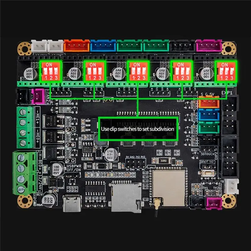 【STABLE QUALITY】 Tinybee Controller Card Motherboard 32Bit 3D Printer Control Board Support 12864Lcd V3 Display 12864 Lcd Panel