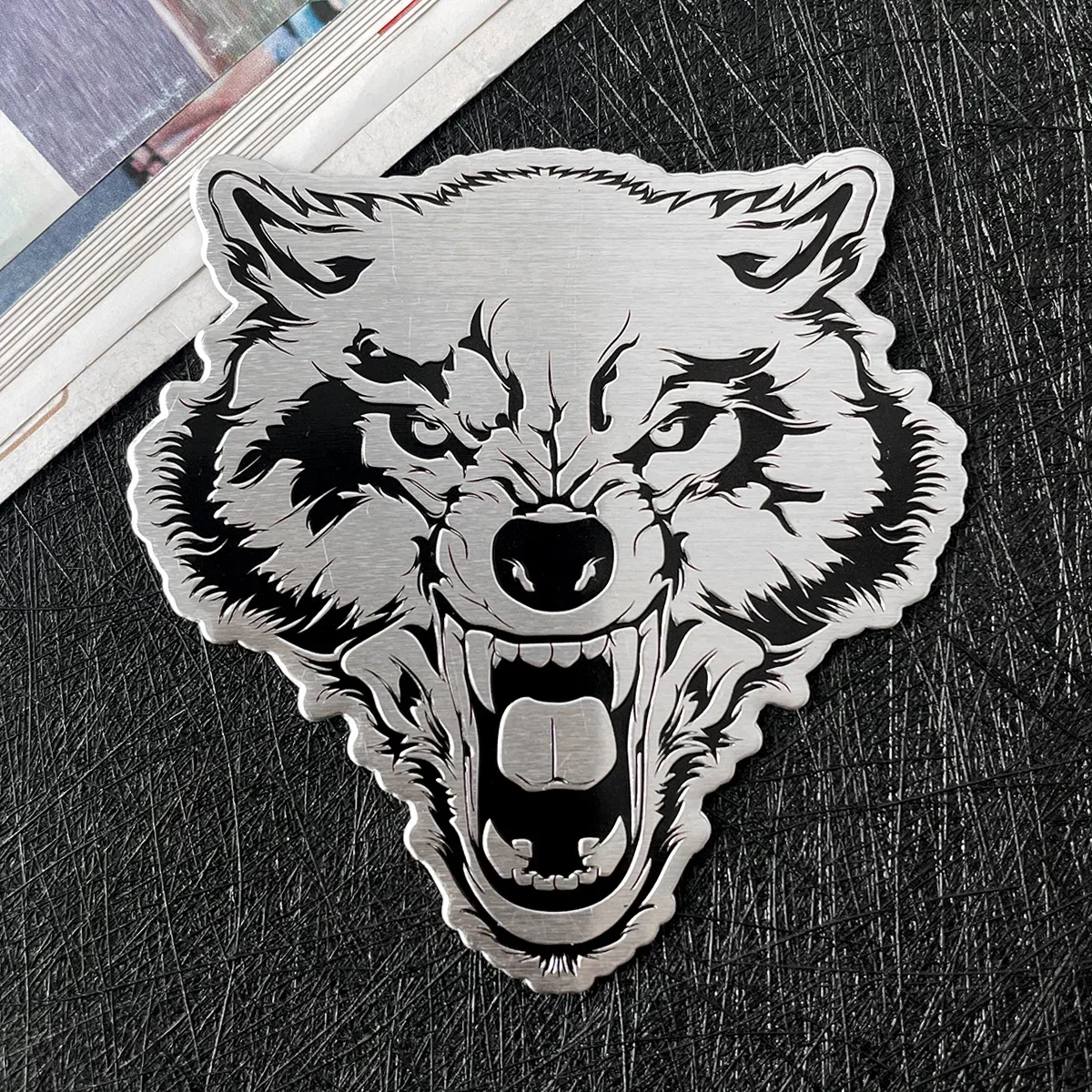 สติกเกอร์รูปทรงเรขาคณิต 4 ชิ้น/ชุด - สติกเกอร์ศิลปะมินิมอลสำหรับตกแต่งรถยนต์ รถจักรยานยนต์ ตัวถังรถ หมวกกันน็อค