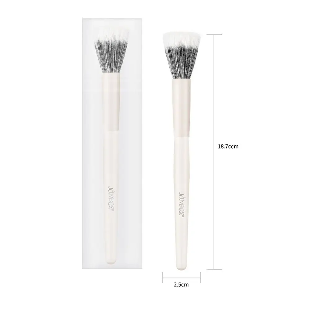 Hot Wooden Handle Blusher Brush Soft Fluffy Delicate Powder Brush Finely Easy to Use Face Makeup Tool Suitable for Beginners