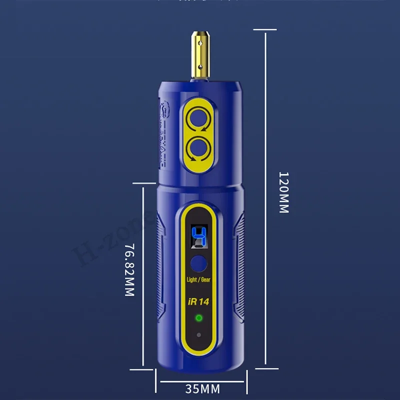 MECHANIC IR14 mobile phone screen OCA glue remover electric cutting grinder supports forward and reverse 4 gears adjustable tool