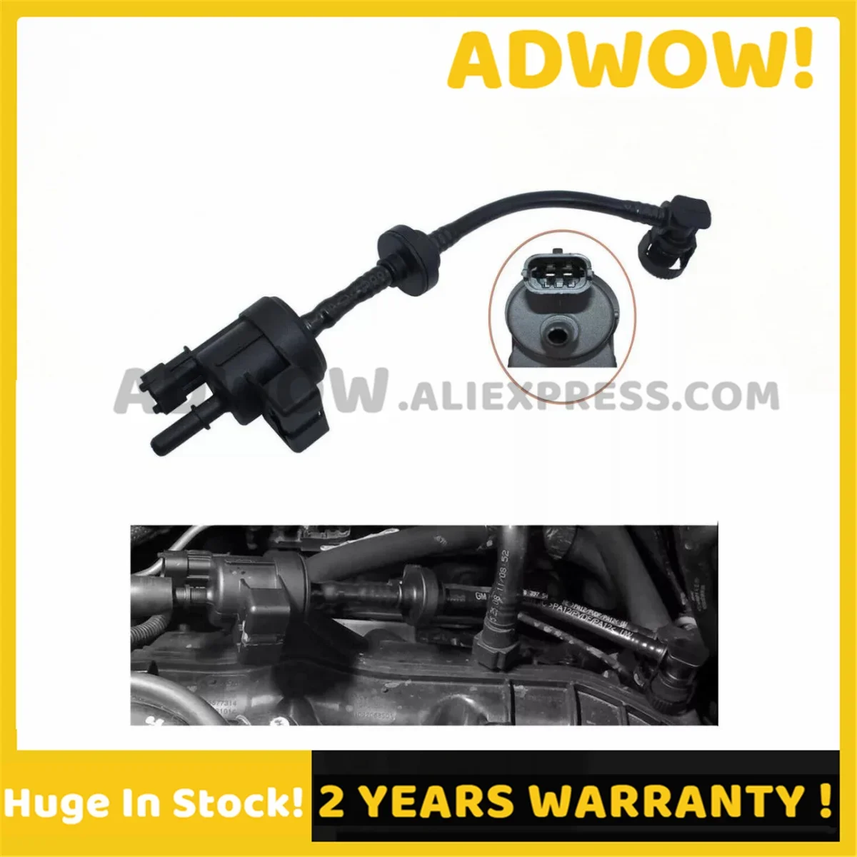 

55573017 55576071 55566387 Электромагнитный клапан продувки канистры выбросов для Chevy Cruze Sonic Trax Buick Encore 1.4L 2012-2020