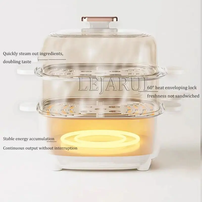 Electric Food Cooker Bread Breakfast Machine Control Steam Economical Steamer Egg Steamer