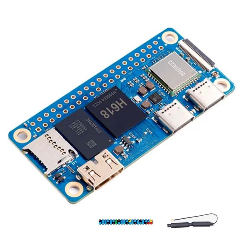 For Orange Pi Zero 2W Mini PC 2GB DDR4 RAM With Allwinner H618, Wifi And Bluetooth Integration