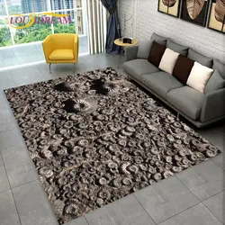 3D Animal Dinosaur Fossil Series Area Rug,Carpet Rug for Home Living Room Bedroom Sofa Doormat Kitchen Decor,Non-slip Floor Mat