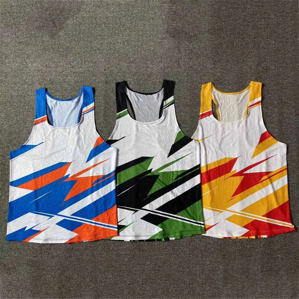 

Brand Run Athletics Tank Top Runnning Speed Singlet Fitness Shirt Mens Clothing Guys Sleeveless Vest Athlete Track Field Singlet