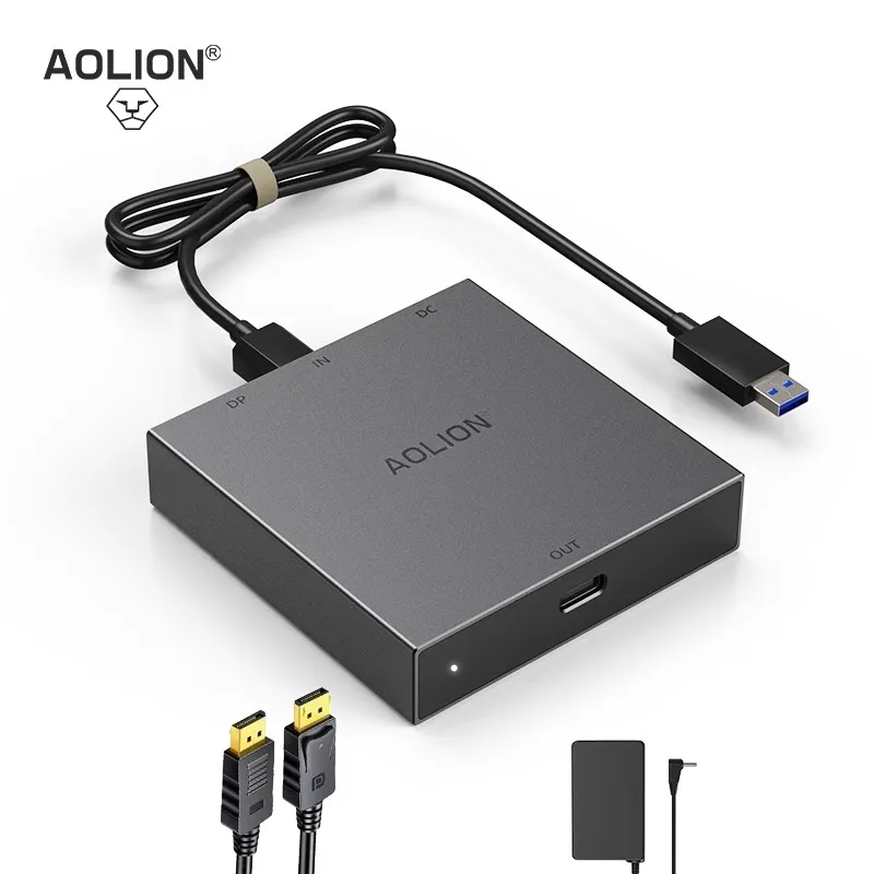 

Aolion For PS5 VR2 PC Adapter Psvr2 Computer Converter Connection Kit For Steam Vr Games Game Adapter Gaming Accessories