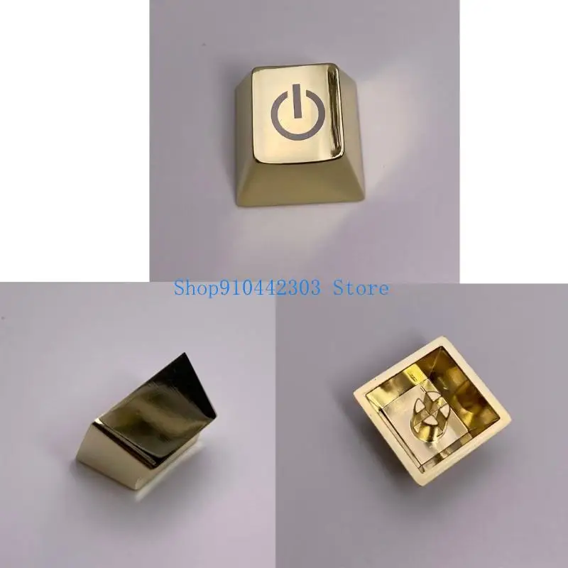 652F ESC Alloy Keycap with Engraved Switching Pattern For Mechanical Keyboards