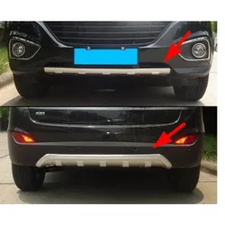 ABS front and rear Bumper Protector Skid Plate cover fit for Hyundai IX35 2010-2012 Auto parts