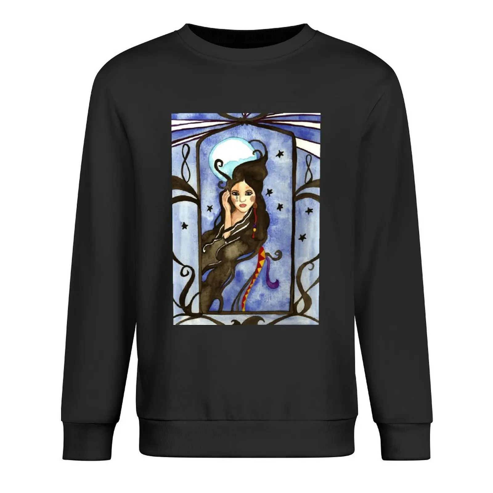 

Kuutar The Moon Goddess Pullover men's coat anime clothing men's clothing mens clothes new in sweatshirts